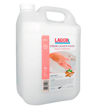 SAVON CRÈME LAVANTE AMANDE LAGOR 5L